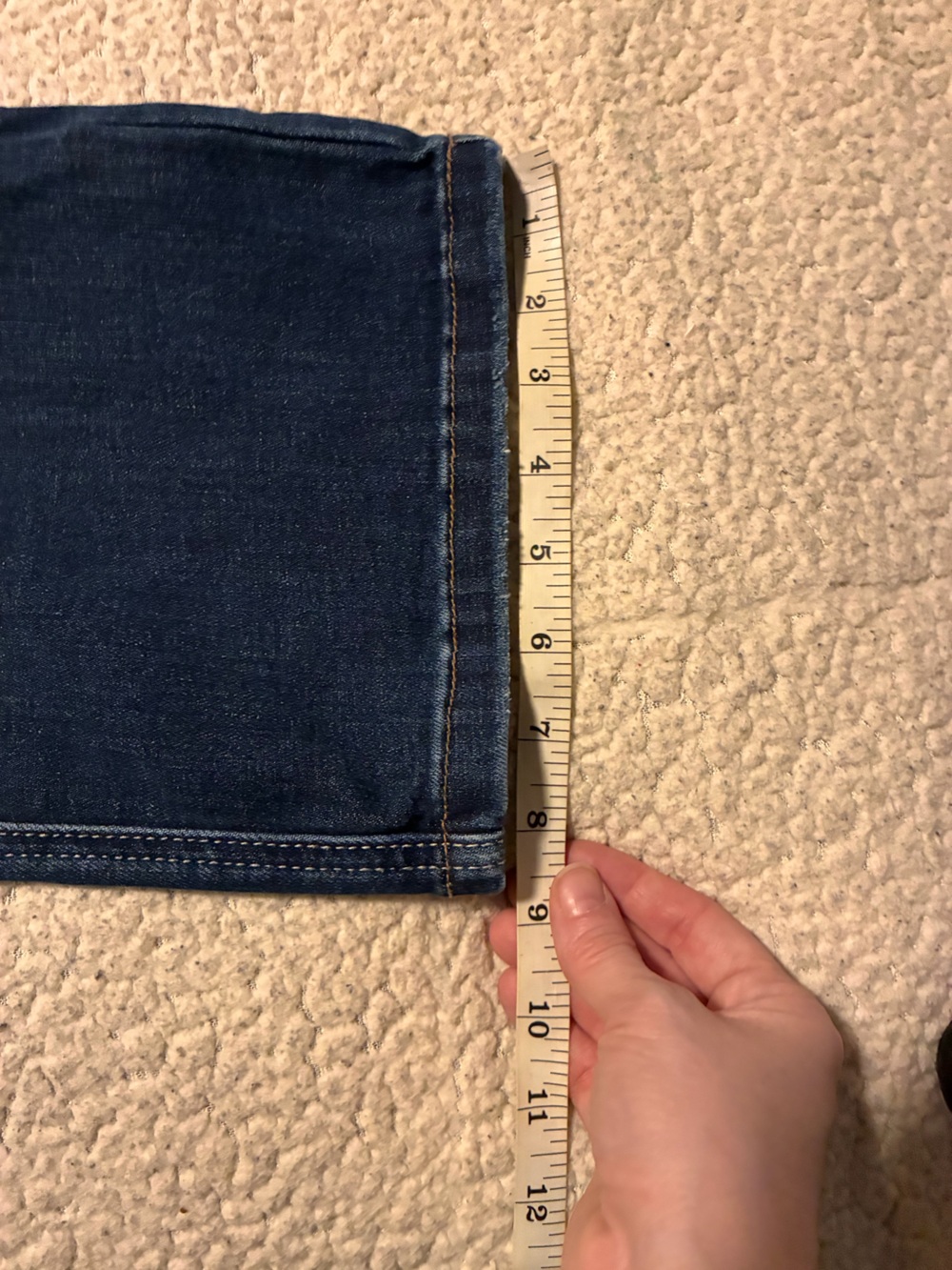 Judy Blue Dark Blue Straight Leg Jeans, size 9/29, comfortable and stretchy - Picture 13 of 13